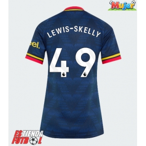 Arsenal Myles Lewis-Skelly #49 Segunda Equipación Mujer 2026-27 Manga Corta